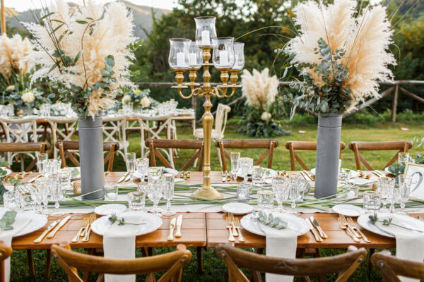 déco d'un mariage tendance nature